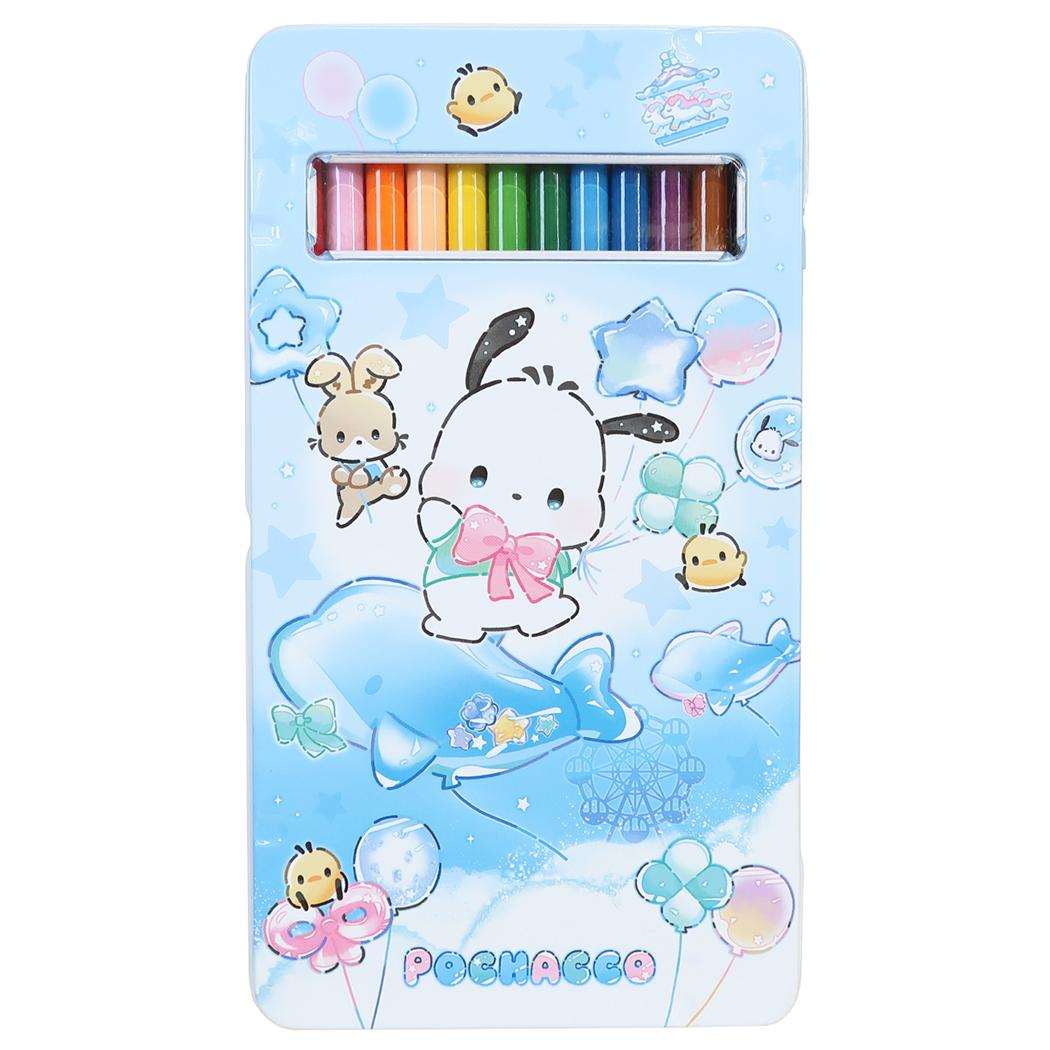 ポチャッコ 色鉛筆 12色いろえんぴつ ぷかぷか遊園地 サンリオ カミオジャパン