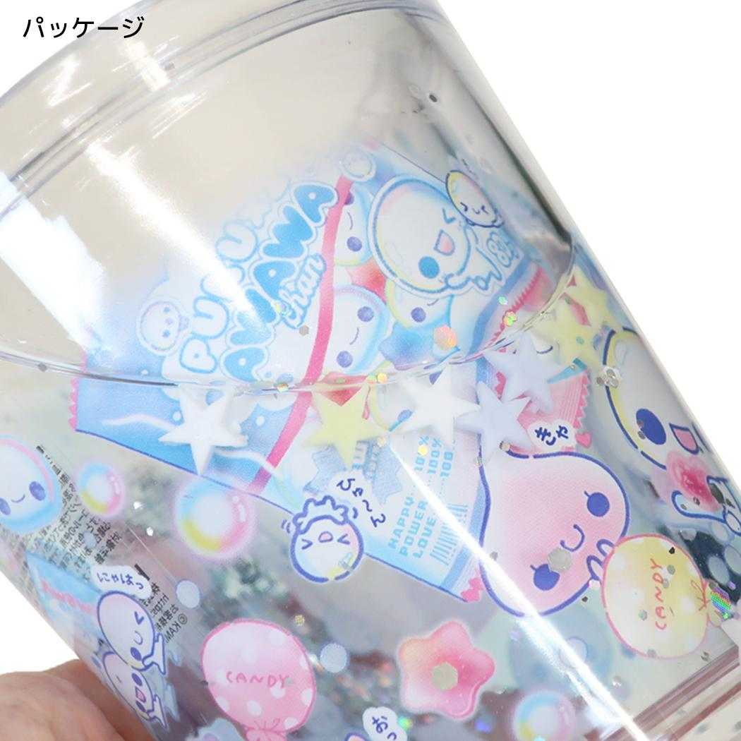 ぷくぷくあわわちゃん コップ グリッターカップ パッケージ カミオジャパン