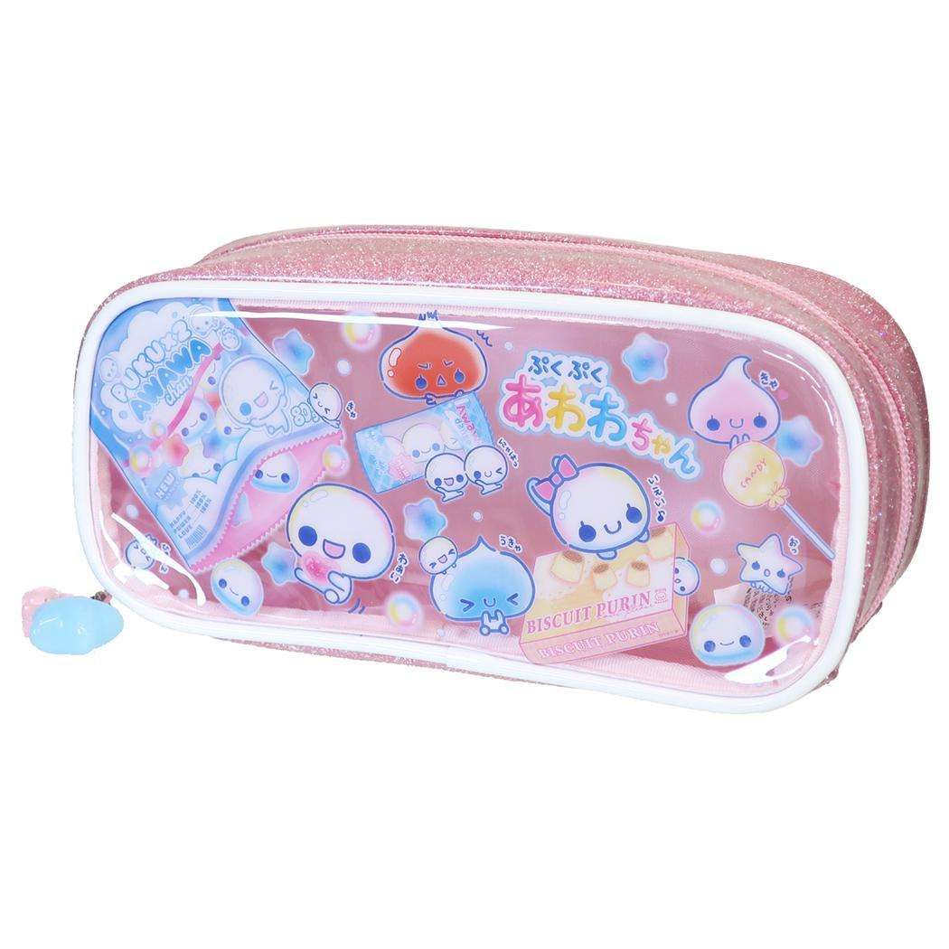 ぷくぷくあわわちゃん 筆箱 パイピン BOX ペンケース パッケージ カミオジャパン