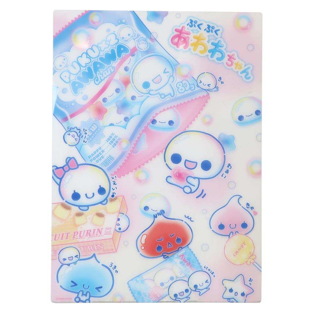 ぷくぷくあわわちゃん したじき 下敷き パッケージ カミオジャパン