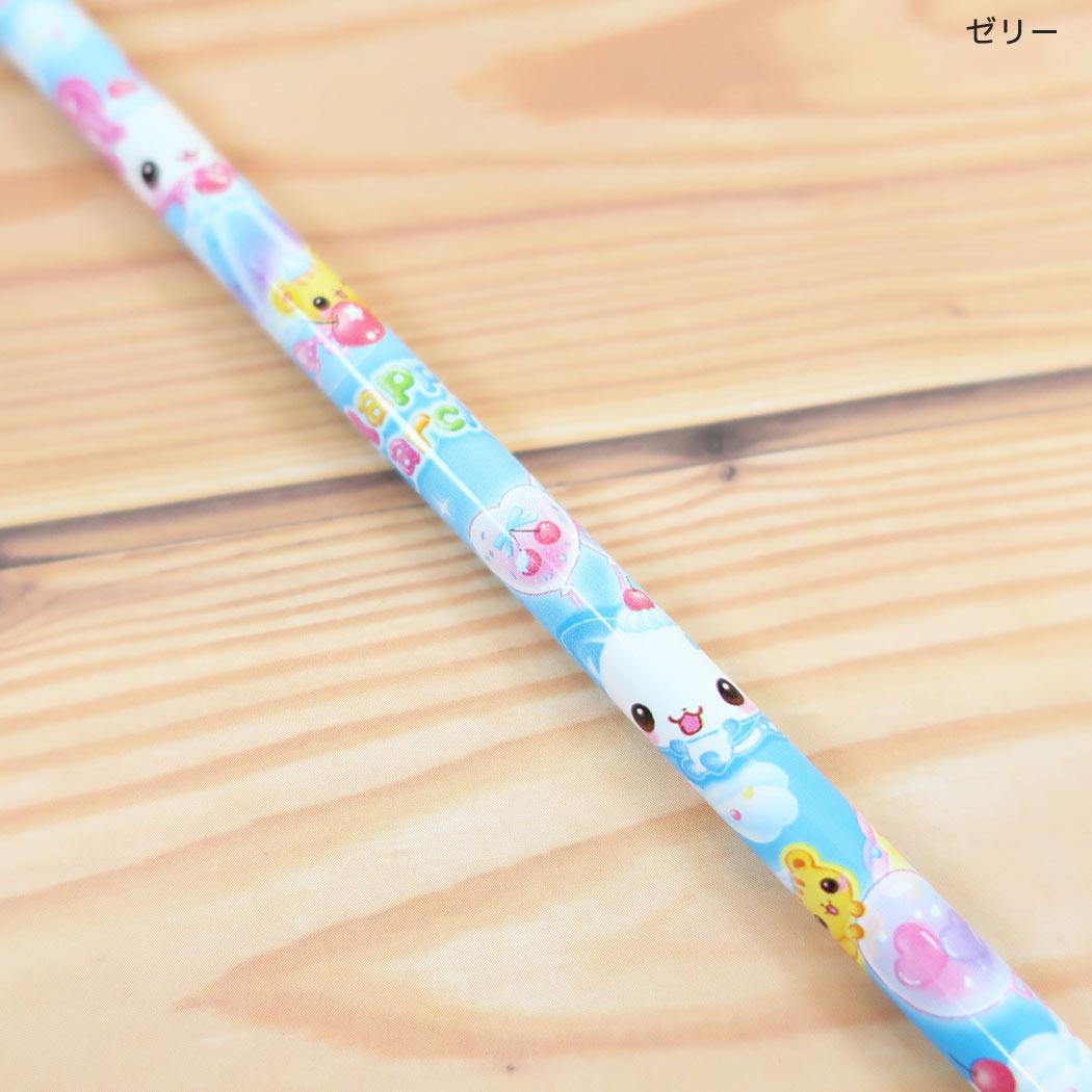 平成ファンシー 鉛筆 ジャラジェムチャームえんぴつ 2B Happy March ゼリー カミオジャパン