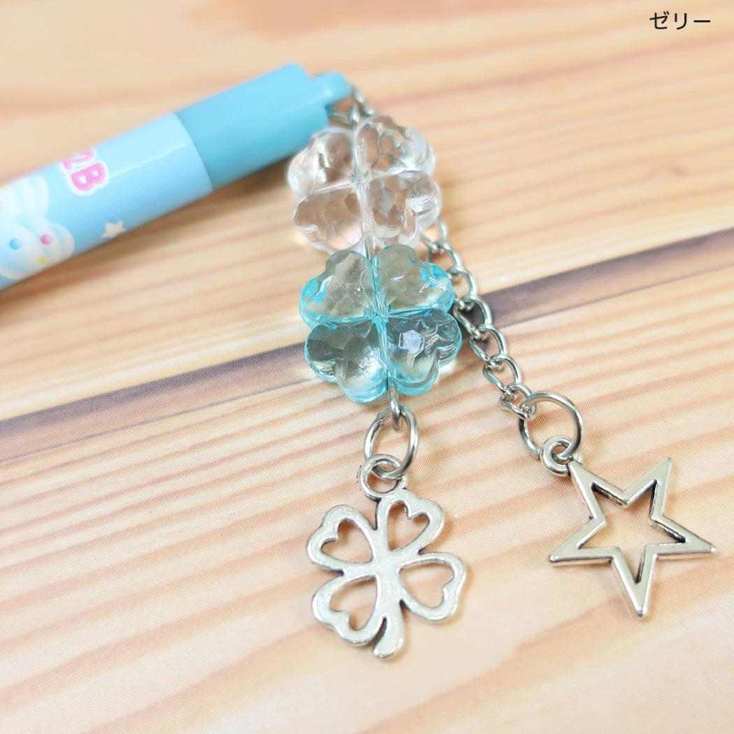 平成ファンシー 鉛筆 ジャラジェムチャームえんぴつ 2B Happy March ゼリー カミオジャパン