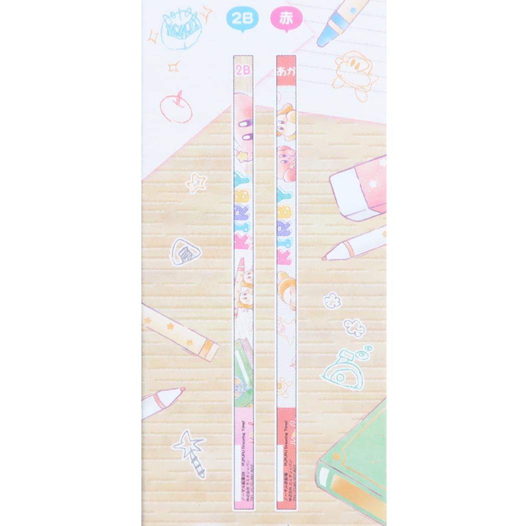 星のカービィ えんぴつ ダース鉛筆 2Bx11本 赤x1本 PUPUPU Drawing Time！ カミオジャパン