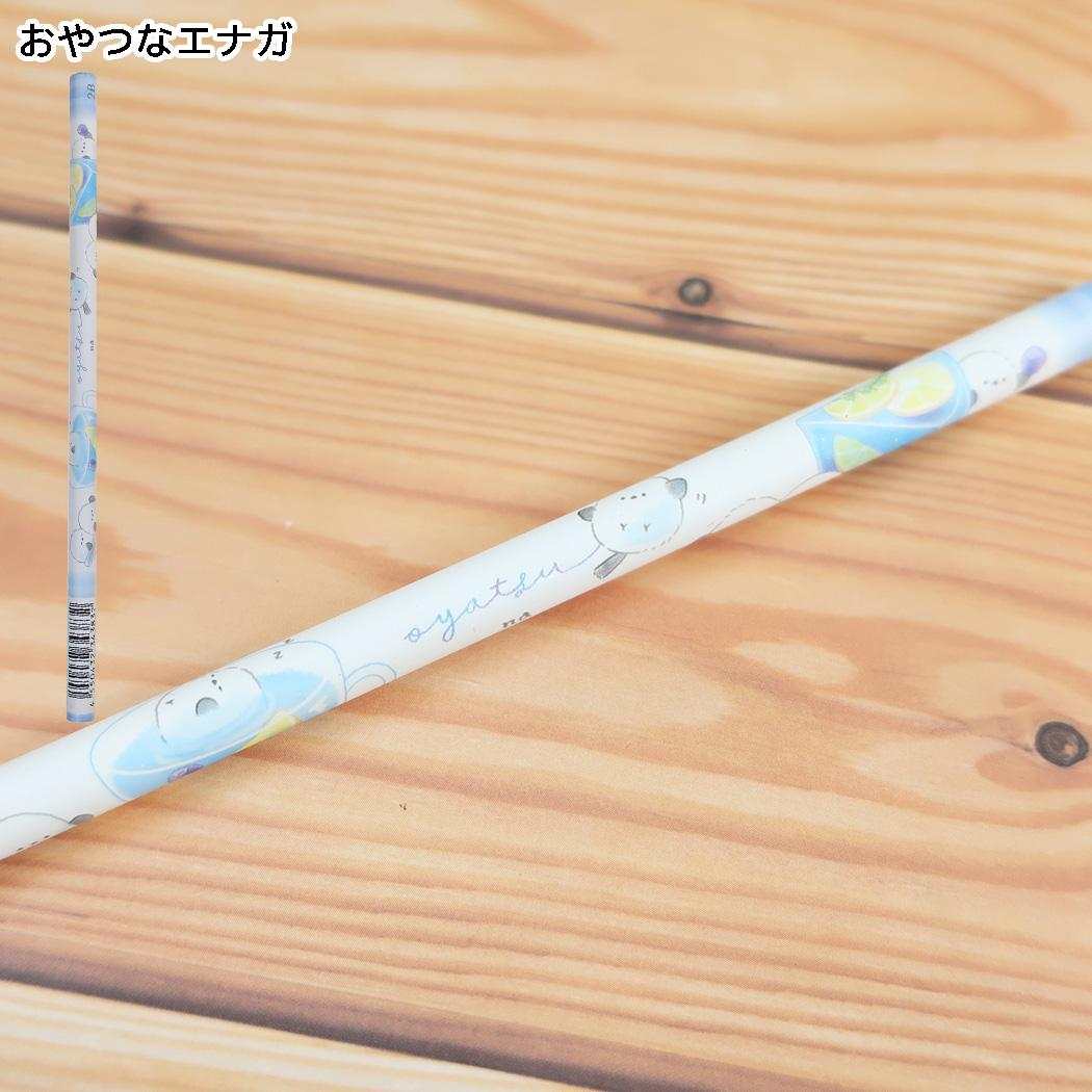 ずっとシマエナガ 鉛筆 2B 丸軸 おやつなエナガ カミオジャパン