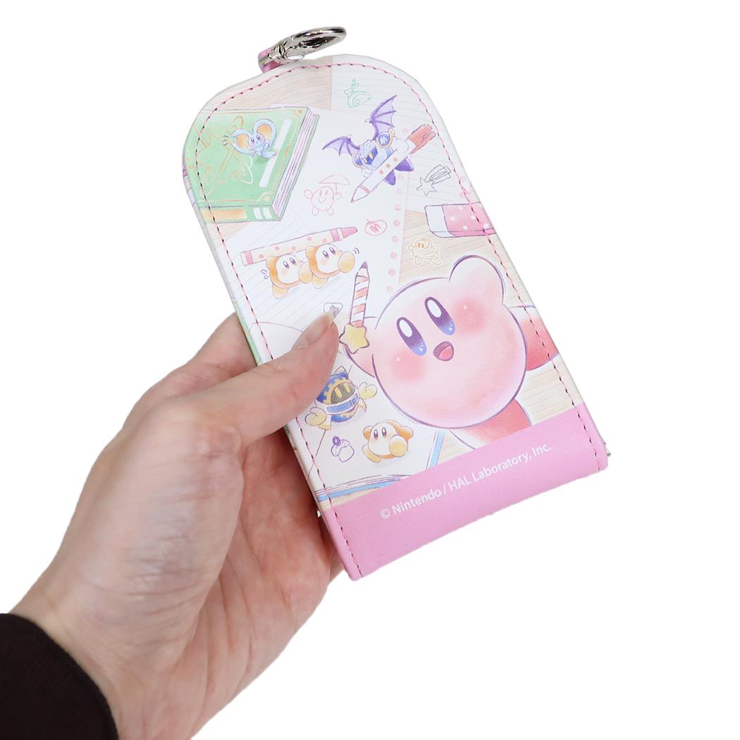 星のカービィ 鍵ケース リール付き キーケース PUPUPU Drawing Time！ カミオジャパン