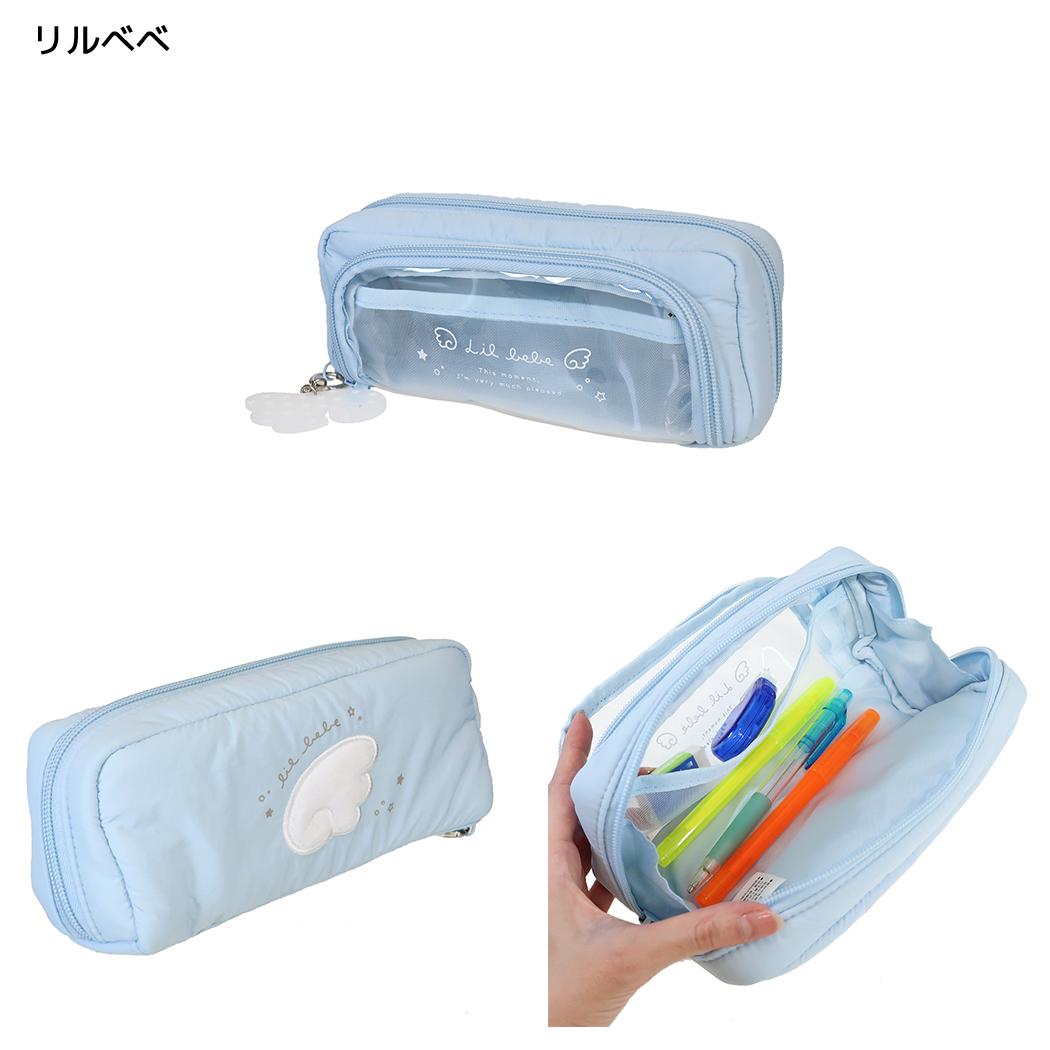 筆箱 エアリーパフ ペンケース リルベベ カミオジャパン