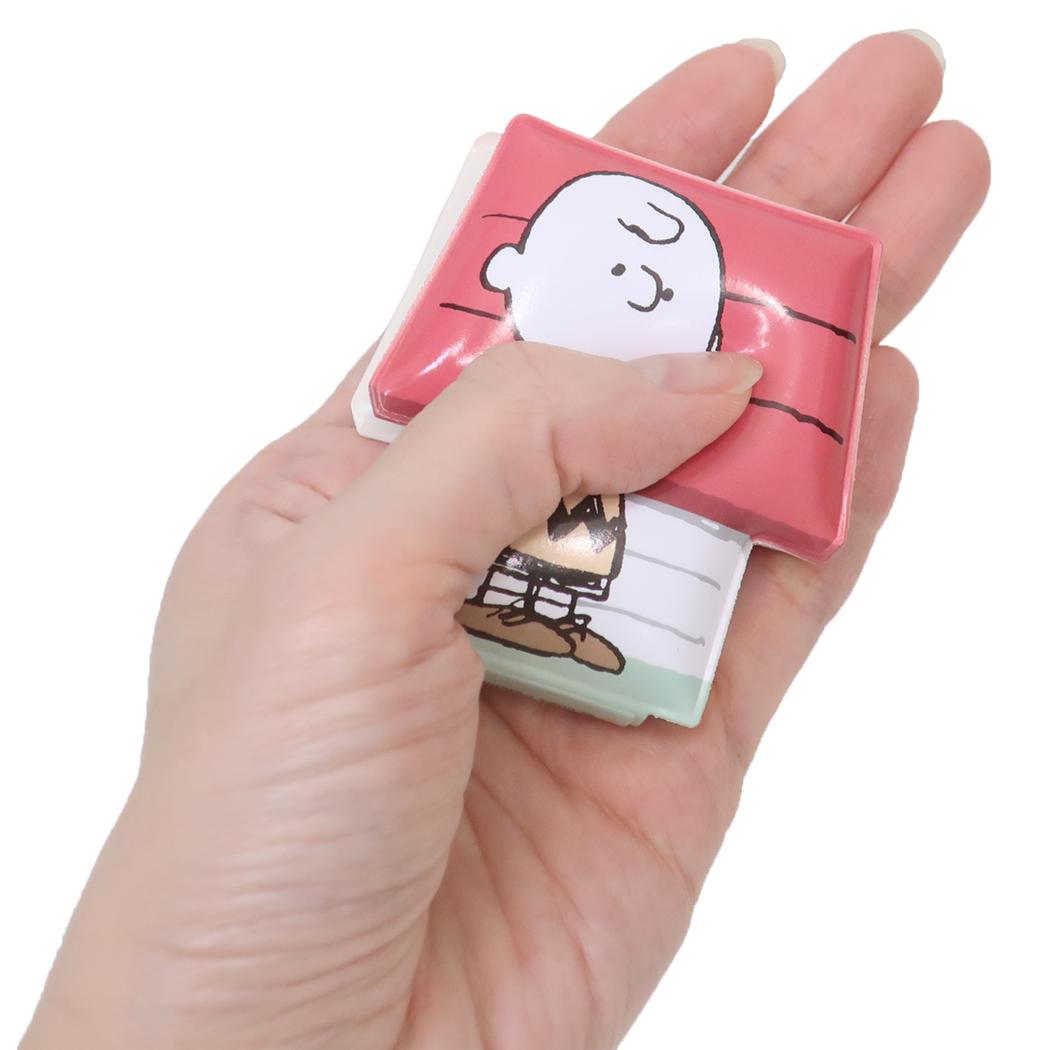 もちもちふせん 付箋 スヌーピー ドッグハウス ピーナッツ カミオジャパン 事務用品 新学期準備文具