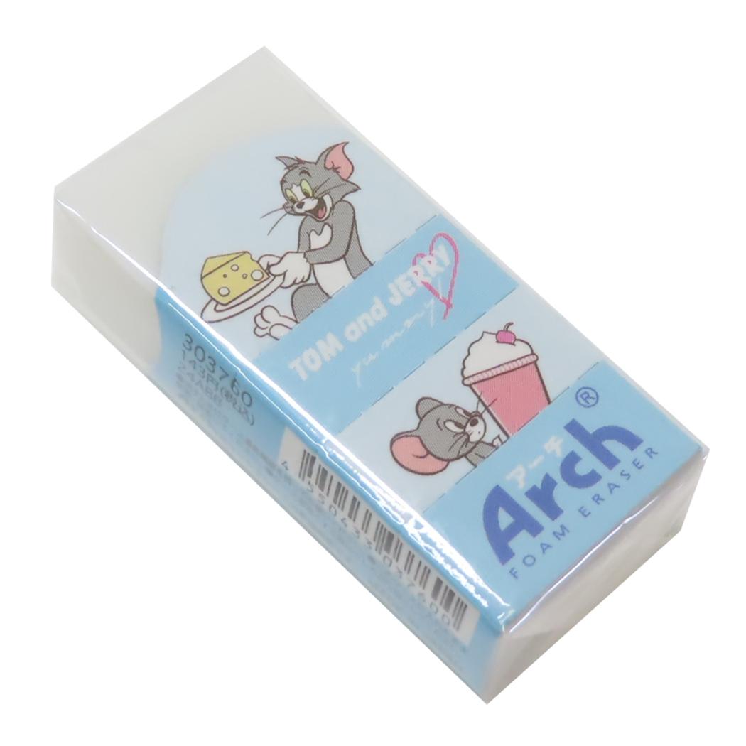 Arch アーチミニ消しゴム 消しゴム トムとジェリー YUMMY SWEETS 新入学 ワーナーブラザース カミオジャパン 新学期準備文具 小学生 中学生 メール便可