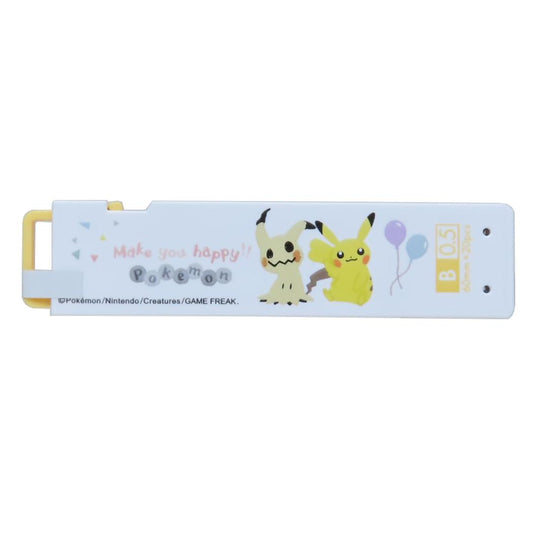 1PUSH替え芯 B 0.5mm シャープペン替え芯 ポケットモンスター ミミッキュ ピカチュウ ポケモン カミオジャパン シャーペン替芯 新学期準備文具 メール便可