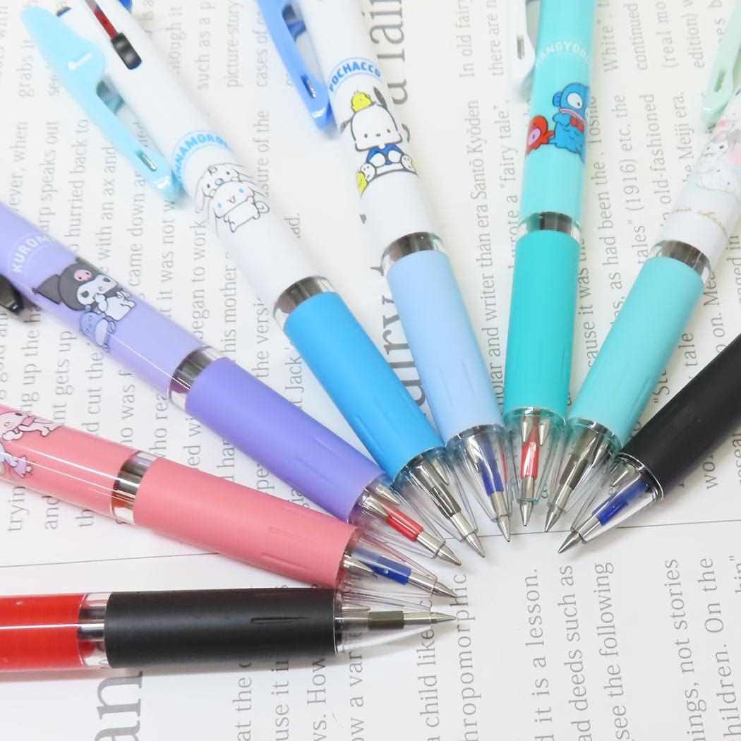 ジェットストリーム 0.5 黒赤青3色ボールペン シナモロール サンリオ カミオジャパン 新学期準備文具 三菱鉛筆 リフィル交換可能 メール便可