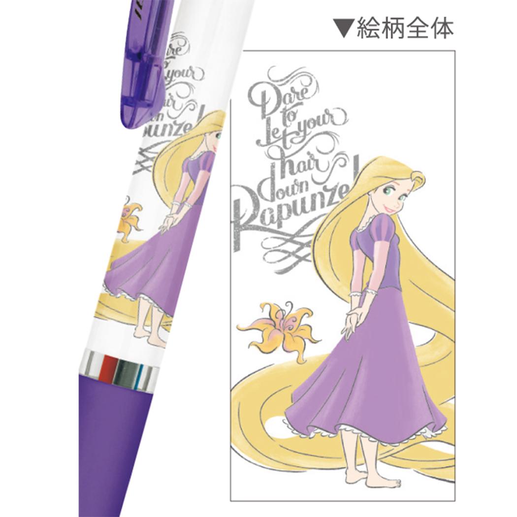ジェットストリーム3色ボールペン 黒赤青3色ボールペン 塔の上のラプンツェル ディズニープリンセス カミオジャパン 新学期準備文具 メール便可