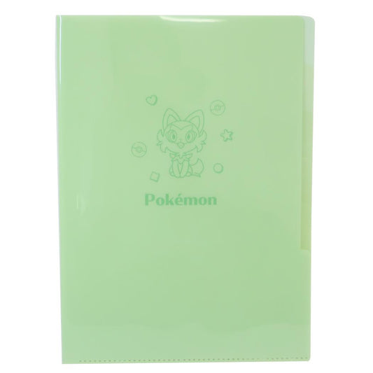 ポケットモンスター ポケットファイル 5インデックスクリアファイル ニャオハ ポケモン カミオジャパン 新学期準備文具 キャラクター グッズ メール便可 シネマコレクション