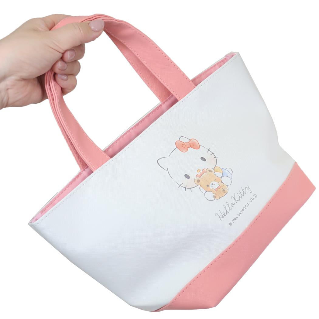 ハローキティ ランチバッグ 保冷バッグ 保冷ポーチ サンリオ カミオジャパン ミニトート お弁当かばん キャラクター グッズ シネマコレクション