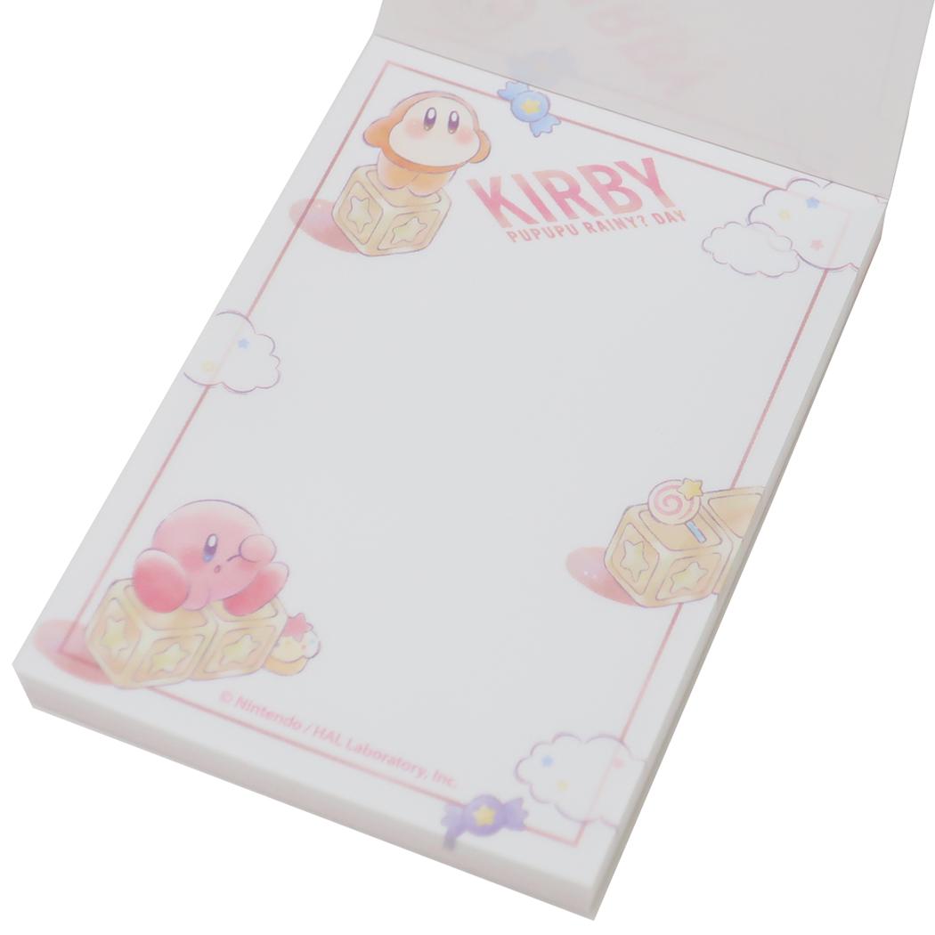 星のカービィ メモ帳 ミニミニメモ PUPUPU RAINY？DAY カミオジャパン 新学期準備文具 キャラクター グッズ メール便可 シネマコレクション