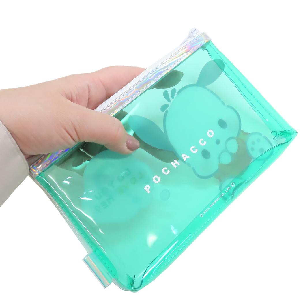 ポチャッコ ペンポーチ クリアフラットペンケース サンリオ カミオジャパン 新学期準備文具 キャラクター グッズ シネマコレクション