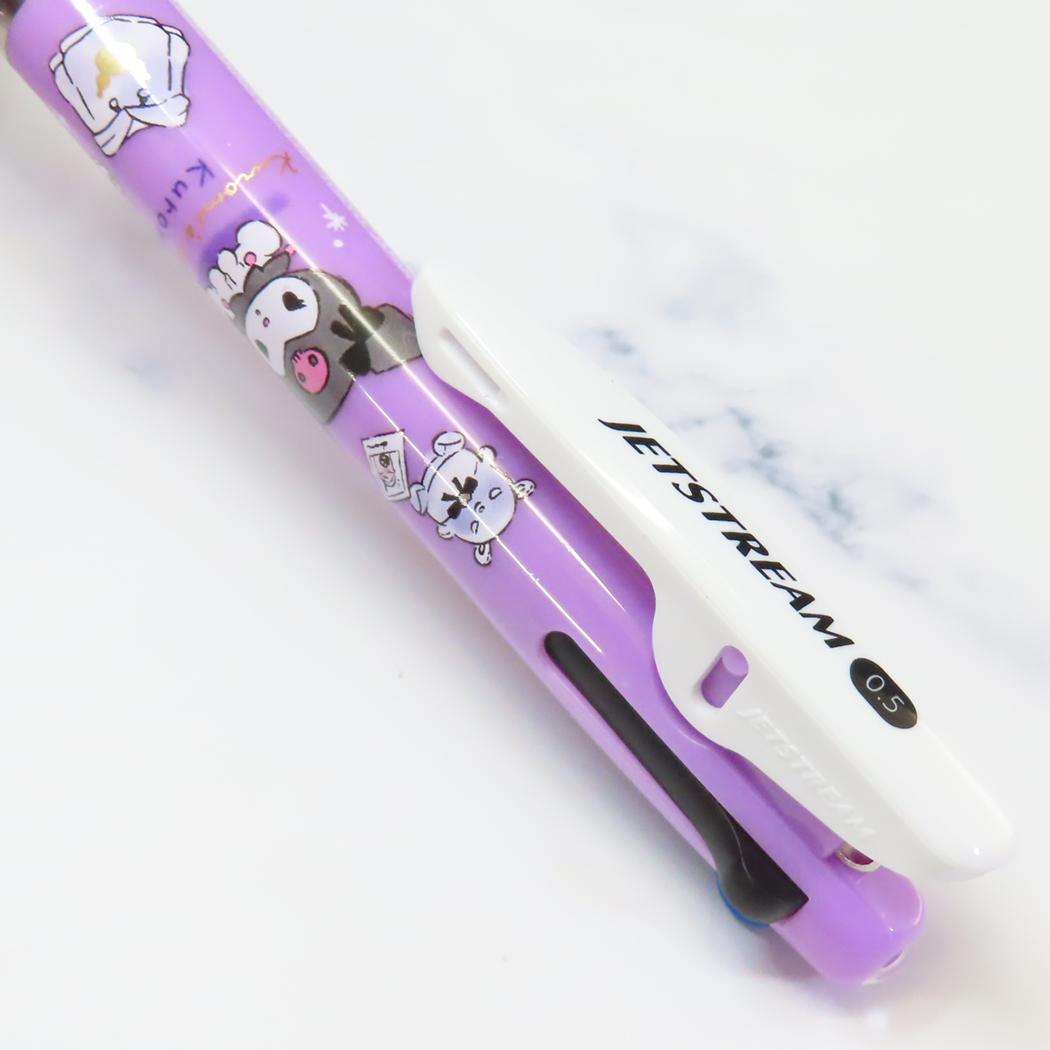 クロミ 黒赤青3色ボールペン ジェットストリーム 0.5 サンリオ カミオジャパン 新学期準備文具 キャラクター グッズ メール便可 シネマコレクション
