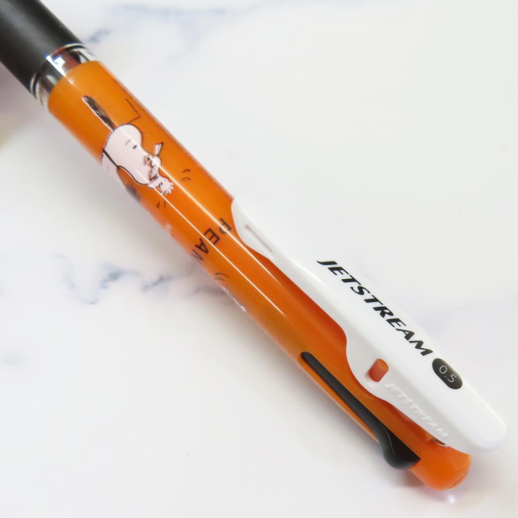 スヌーピー 黒赤青3色ボールペン ジェットストリーム 0.5 スヌーピー＆フレンズ ピーナッツ カミオジャパン 新学期準備文具 キャラクター グッズ メール便可 シネマコレクション