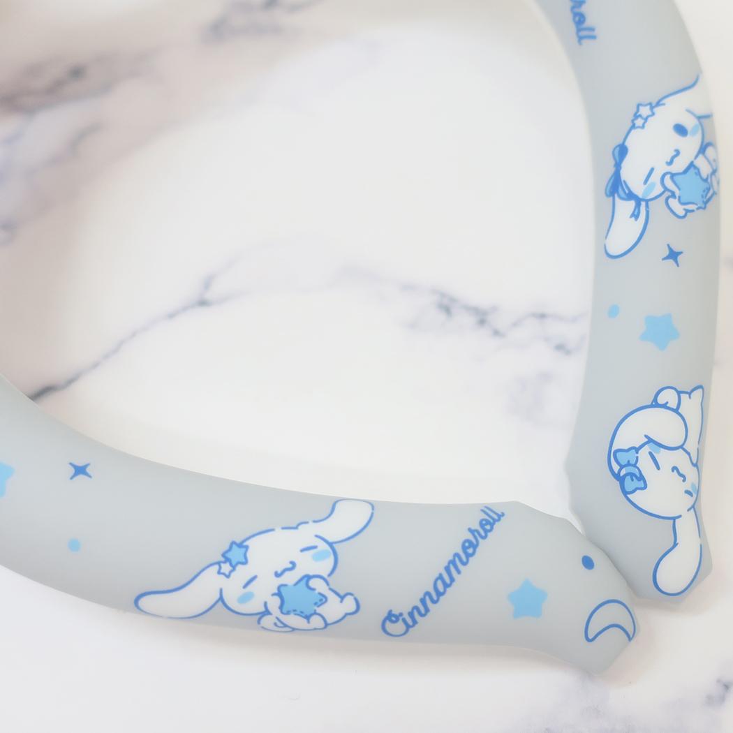 シナモロール 夏用クールネック 首元ひんやりアイスループ ICE LOOP Mサイズ サンリオ カミオジャパン 熱中症対策 冷却 ネッククーラー キャラクター グッズ メール便可 シネマコレクション