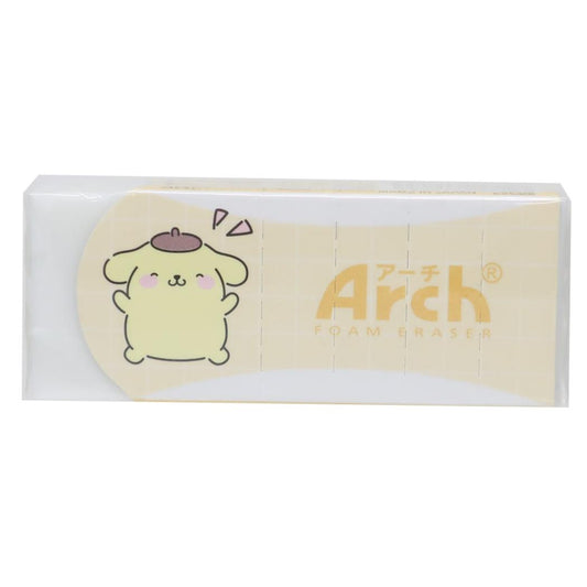 ポムポムプリン 消しゴム Arch消しゴム ニッコリ サンリオ カミオジャパン ケシゴム 新学期準備文具 小学生 中学生 かわいい キャラクター グッズ メール便可 シネマコレクション