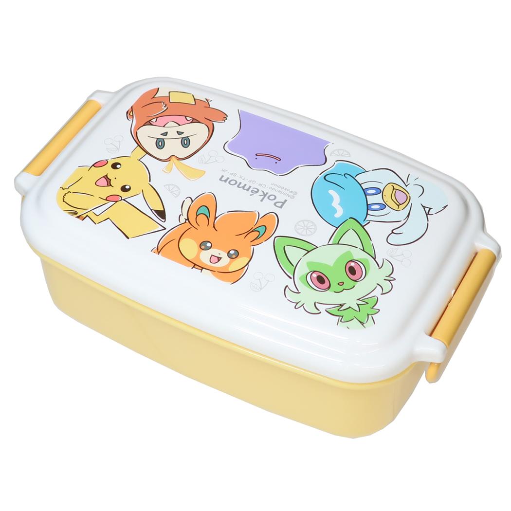 ポケットモンスター お弁当箱 1段ランチボックス ポケモンの輪 ポケモン カミオジャパン 日本製 抗菌 キャラクター グッズ シネマコレクション