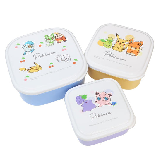 ポケットモンスター お弁当箱 入れ子ランチボックス チェリーチラシ ポケモン カミオジャパン 日本製 抗菌 キャラクター グッズ シネマコレクション