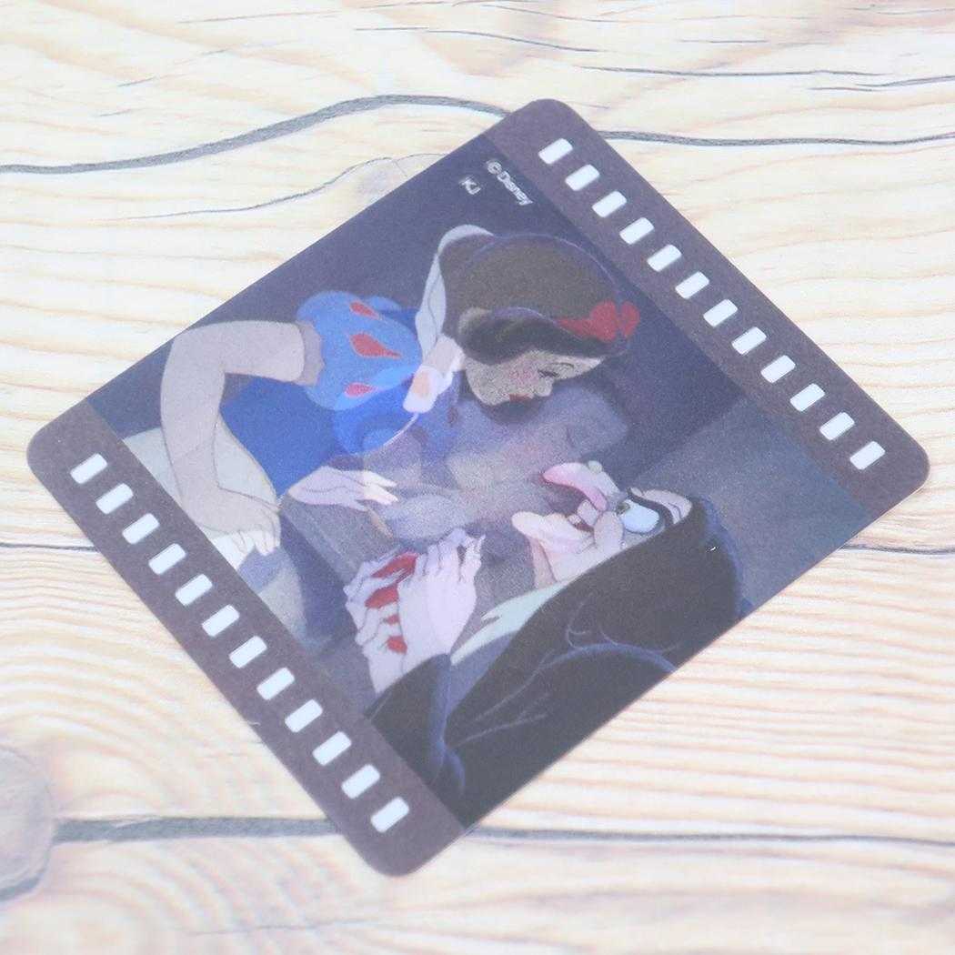 白雪姫 ダイカットシール チェンジングデコステッカー 白雪姫と老婆 ディズニープリンセス カミオジャパン デコシール キャラクター グッズ メール便可 シネマコレクション