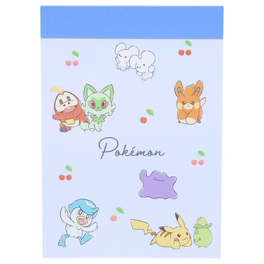 ポケットモンスター メモ帳 ミニミニメモ チェリーチラシ ポケモン カミオジャパン 新学期準備文具 かわいい キャラクター グッズ メール便可 シネマコレクション