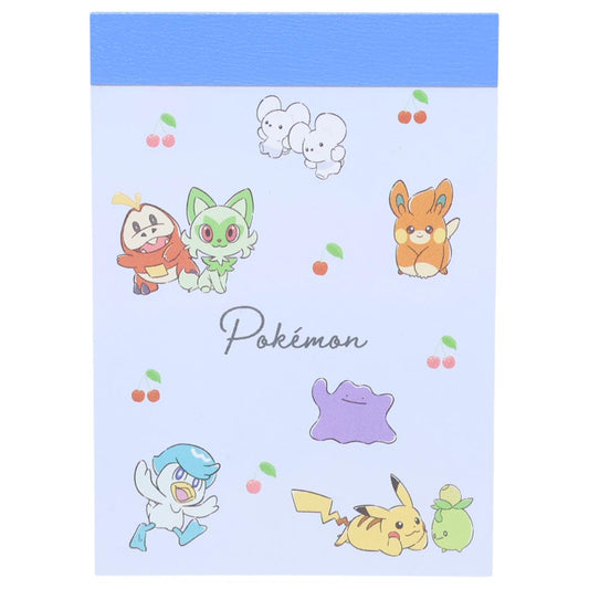ポケットモンスター メモ帳 ミニミニメモ チェリーチラシ ポケモン カミオジャパン 新学期準備文具 かわいい キャラクター グッズ メール便可 シネマコレクション