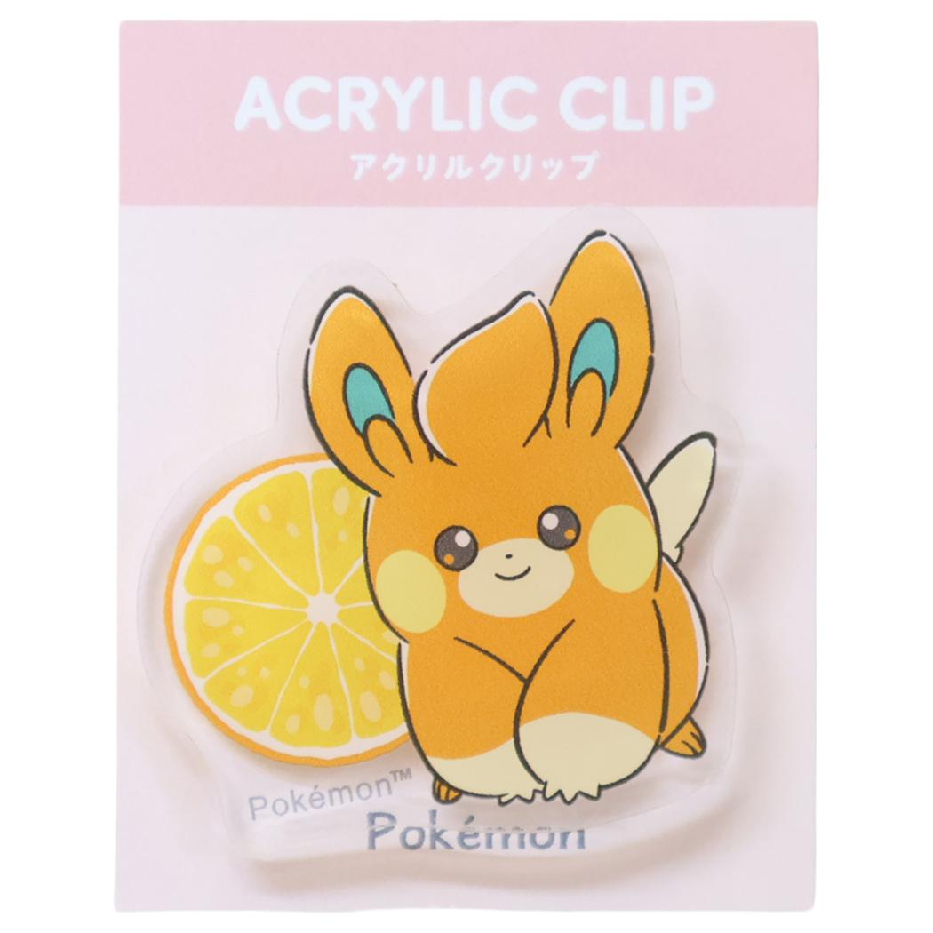 ポケットモンスター クリップ ダイカットアクリルクリップ パモ ポケモン カミオジャパン 事務用品 キャラクター グッズ メール便可 シネマコレクション
