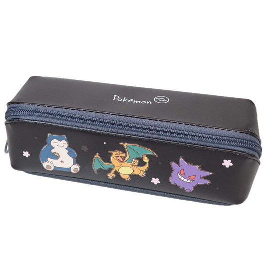 ポケットモンスター ペンケース ターンオープンマルチケース サクラブラック ポケモン カミオジャパン 筆箱 新学期準備文具 キャラクター グッズ シネマコレクション