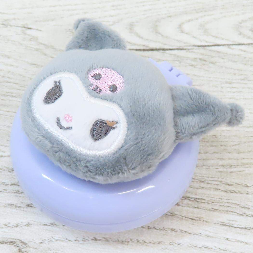 クロミ 手鏡 ふわぬいミラーブラシ クロミ サンリオ カミオジャパン プレゼント キャラクター グッズ シネマコレクション