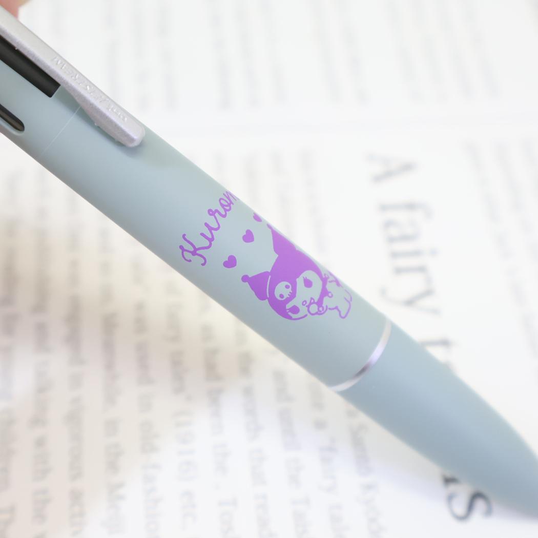クロミ シャープペン＆黒赤青緑4色ボールペン ジェットストリーム Lite touch ink 4＆1 0.5mm サンリオ カミオジャパン 新学期準備文具 三菱鉛筆 リフィル交換可能 キャラクター グッズ メール便可 シネマコレクション