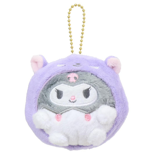 クロミ マスコット かくれぬいキーホルダー サンリオ カミオジャパン ミニぬいぐるみボールチェーン キャラクター グッズ シネマコレクション