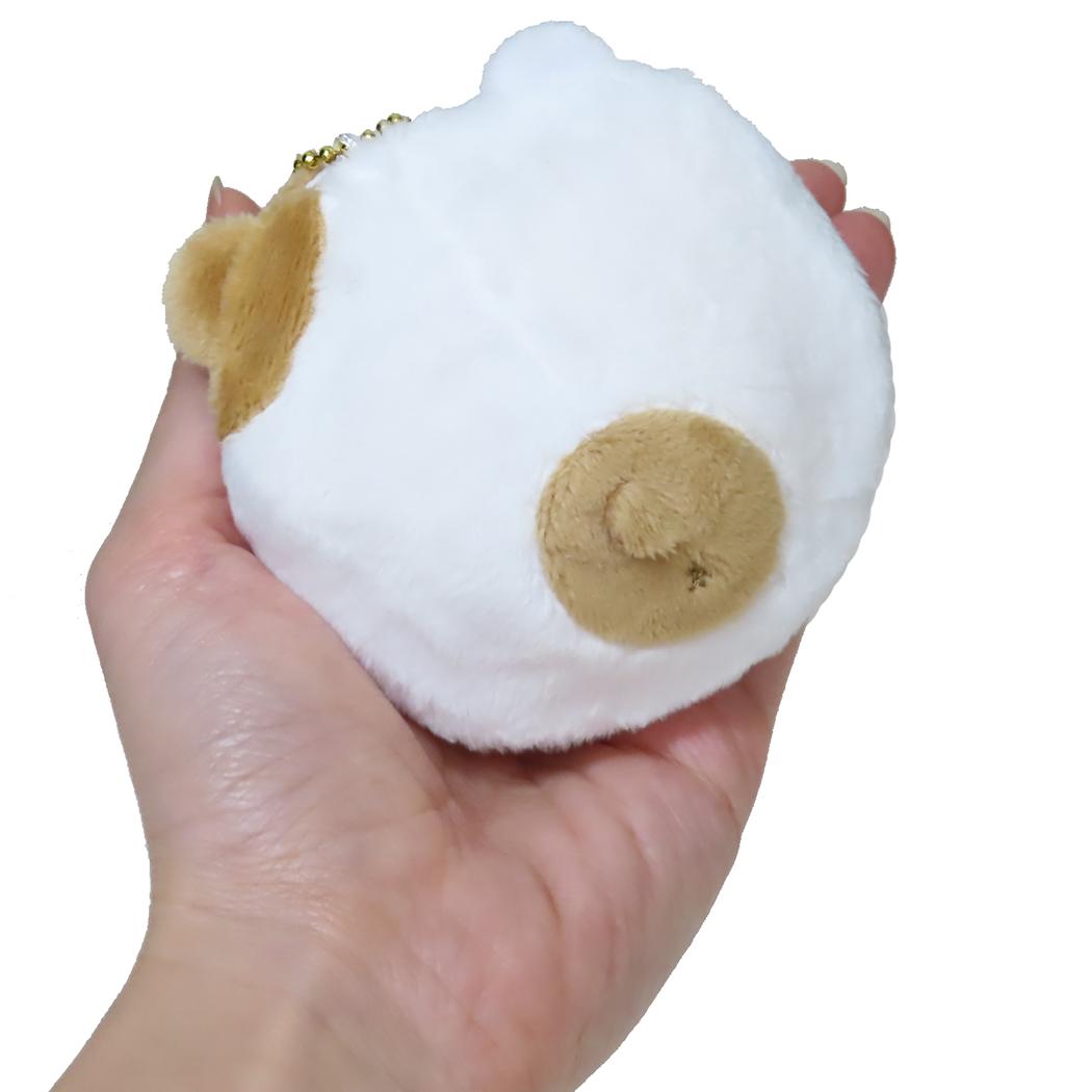 ポムポムプリン マスコット かくれぬいキーホルダー サンリオ カミオジャパン ミニぬいぐるみボールチェーン キャラクター グッズ シネマコレクション