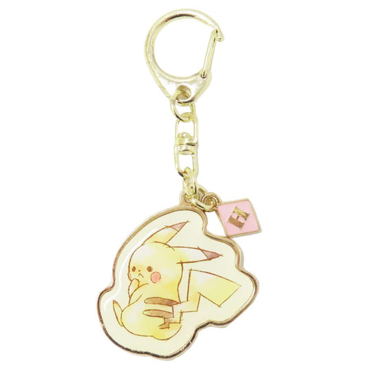 ポケットモンスター キーリング ピカチュウイニシャルキーホルダー H ポケモン カミオジャパン プレゼント キャラクター グッズ メール便可 シネマコレクション