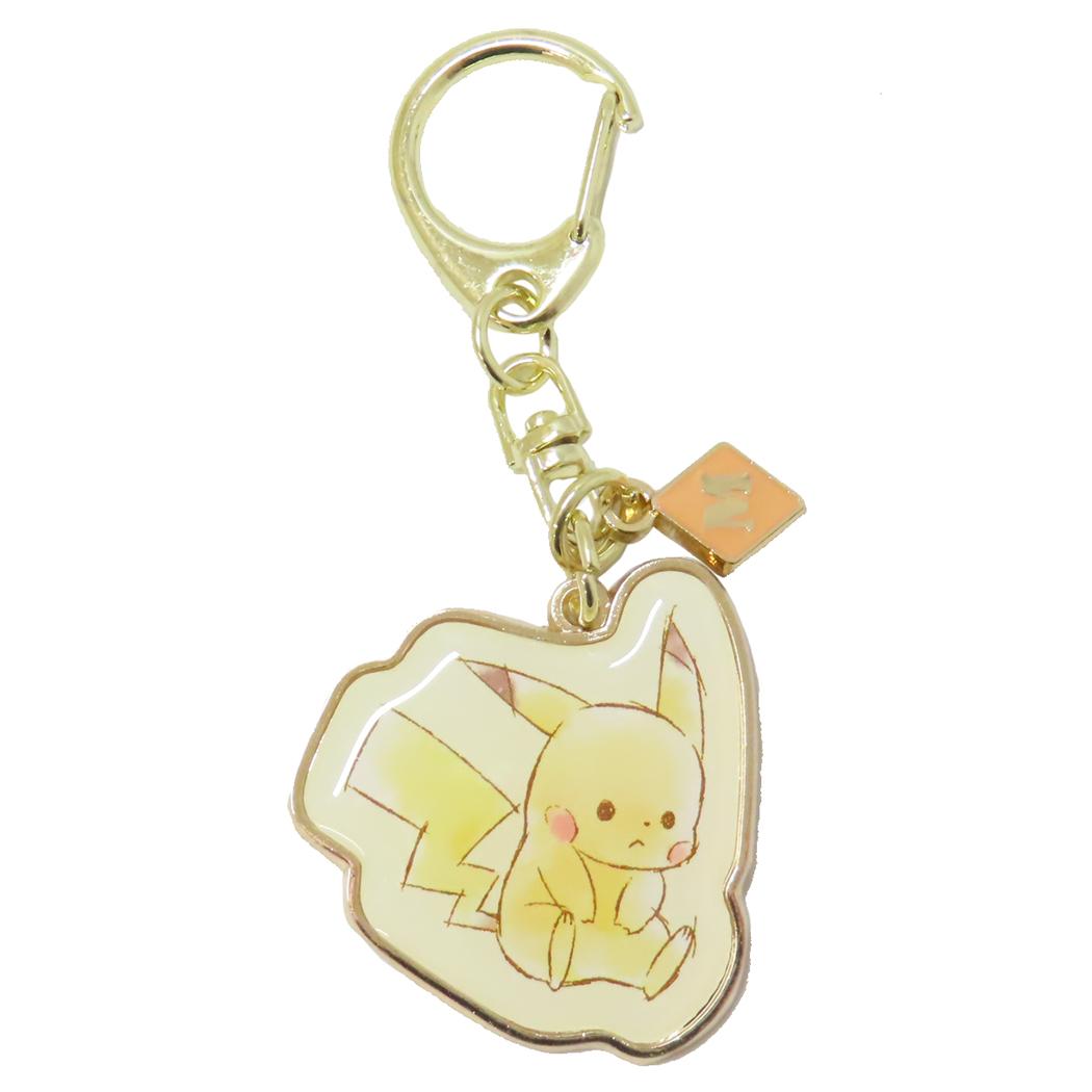 ポケットモンスター キーリング ピカチュウイニシャルキーホルダー M ポケモン カミオジャパン プレゼント キャラクター グッズ メール便可 シネマコレクション