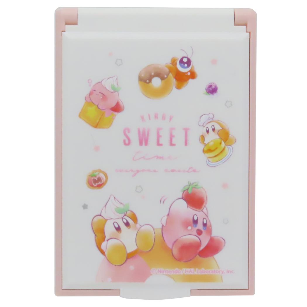 星のカービィ 手鏡 カードミラーS EVERYONE SWEET カミオジャパン コンパクトミラー キャラクター グッズ メール便可 シネマコレクション