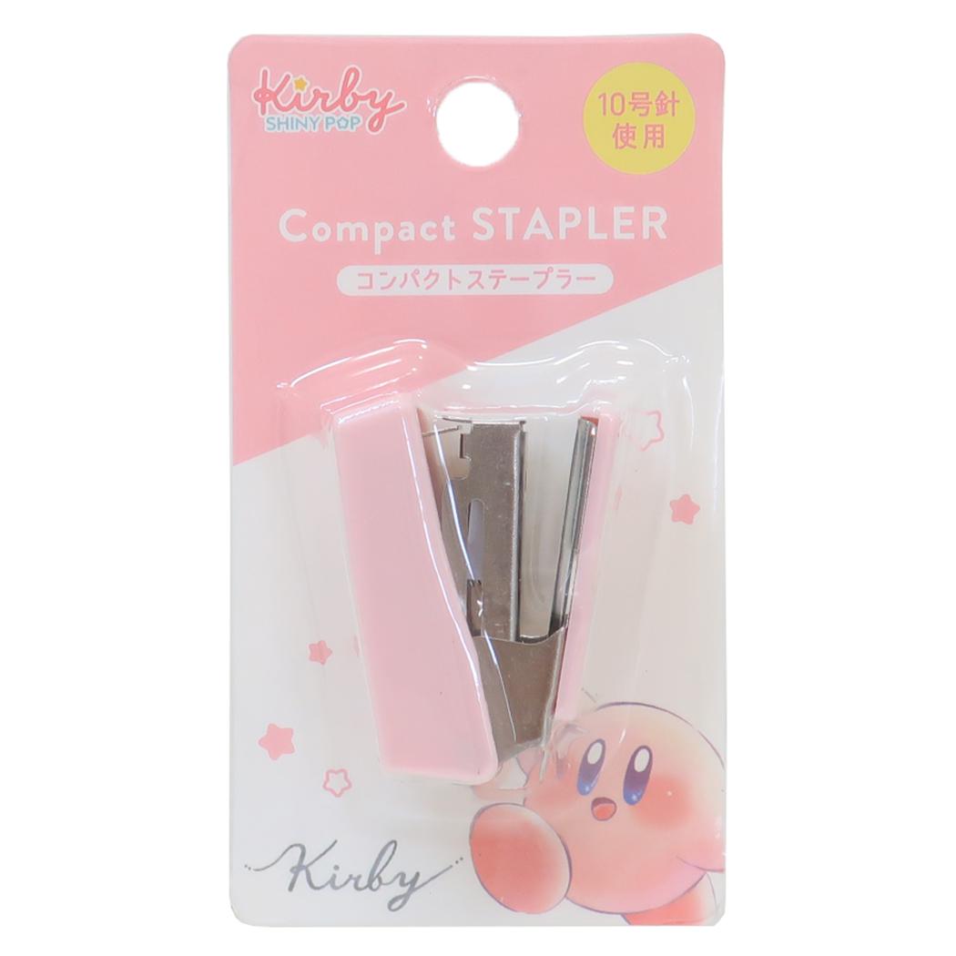 星のカービィ ミニホッチキス コンパクトステープラー カミオジャパン 新学期準備文具 キャラクター グッズ メール便可 シネマコレクション