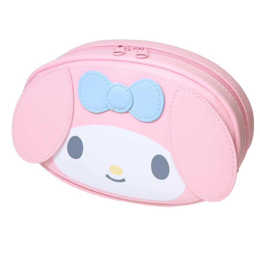 マイメロディ ペンポーチ フェイスポケットペンポーチ サンリオ カミオジャパン 筆箱 新学期準備文具 キャラクター グッズ シネマコレクション