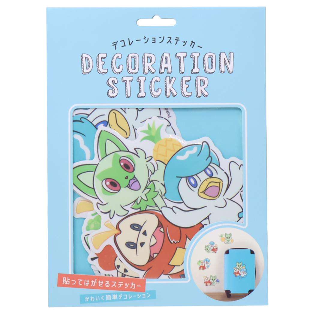 ポケットモンスター ウォールステッカー デコレーションステッカー フルーツ ブルー ポケモン カミオジャパン デコシール 貼ってはがせる キャラクター グッズ メール便可 シネマコレクション