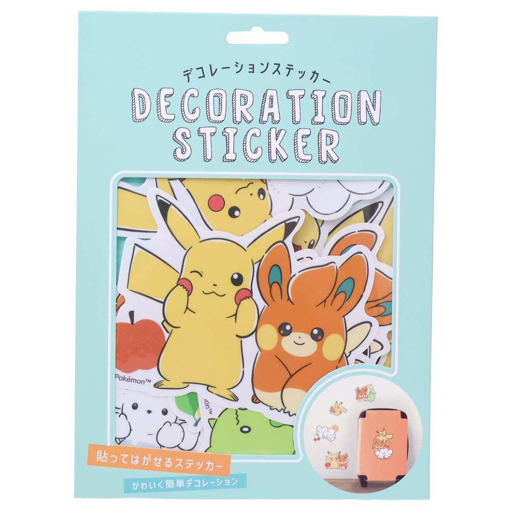 ポケットモンスター ウォールステッカー デコレーションステッカー フルーツ ミント ポケモン カミオジャパン デコシール 貼ってはがせる キャラクター グッズ メール便可 シネマコレクション