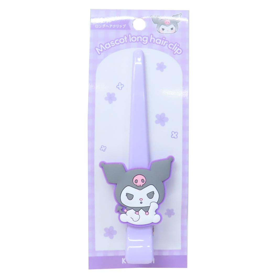 クロミ 前髪クリップ マスコットロングヘアクリップ サンリオ カミオジャパン コスメ雑貨 ヘアアクセ キャラクター グッズ メール便可 シネマコレクション