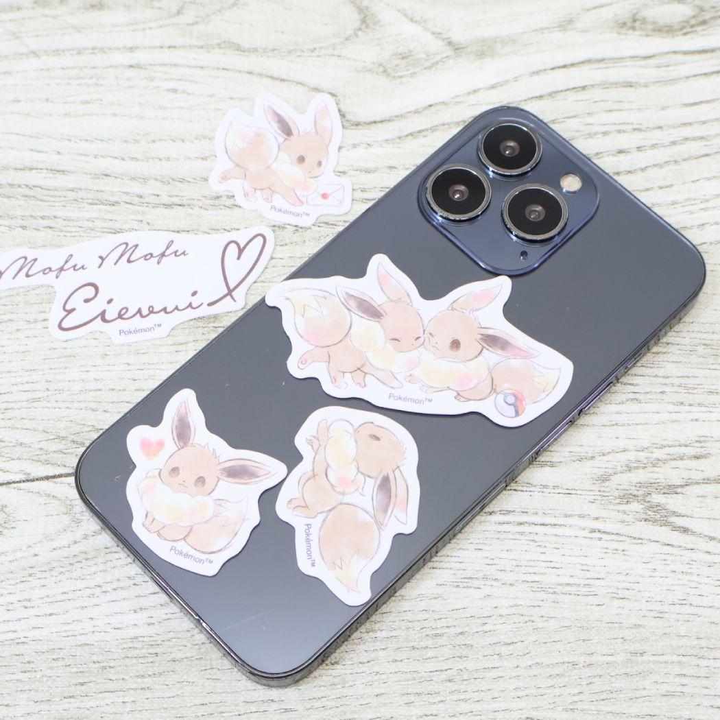ポケットモンスター フレークシール ミニデココラージュシール イーブイ ラテ ポケモン カミオジャパン 耐水耐光 キャラクター グッズ メール便可 シネマコレクション