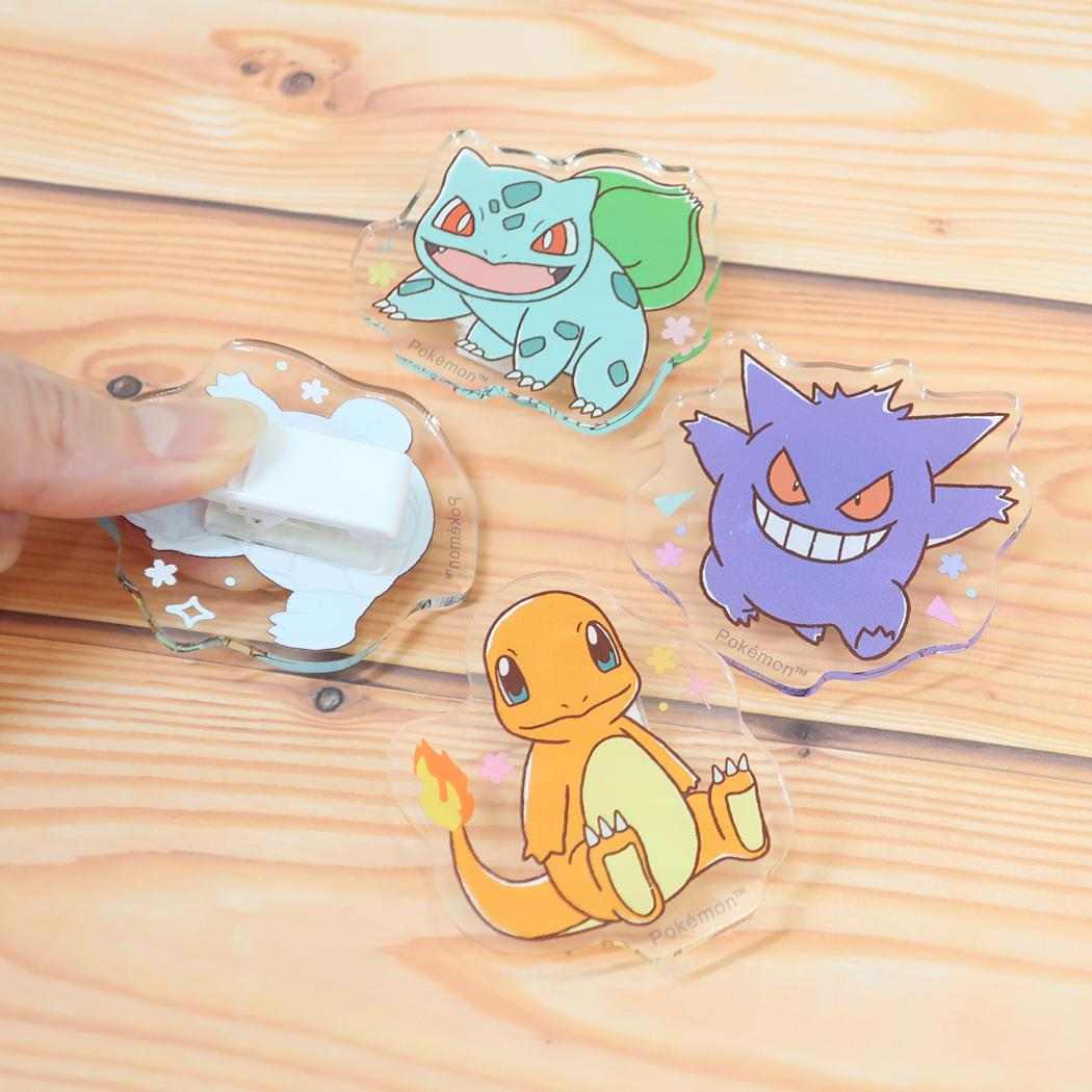 ポケットモンスター クリップ ダイカットアクリルクリップ ゲンガー ポケモン カミオジャパン 事務用品 キャラクター グッズ メール便可 シネマコレクション