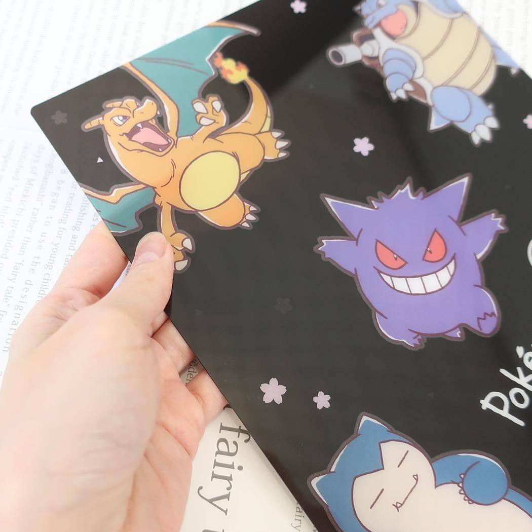 ポケットモンスター 下じき 下敷き サクラブラック ポケモン カミオジャパン 新学期準備文具 キャラクター グッズ メール便可 シネマコレクション