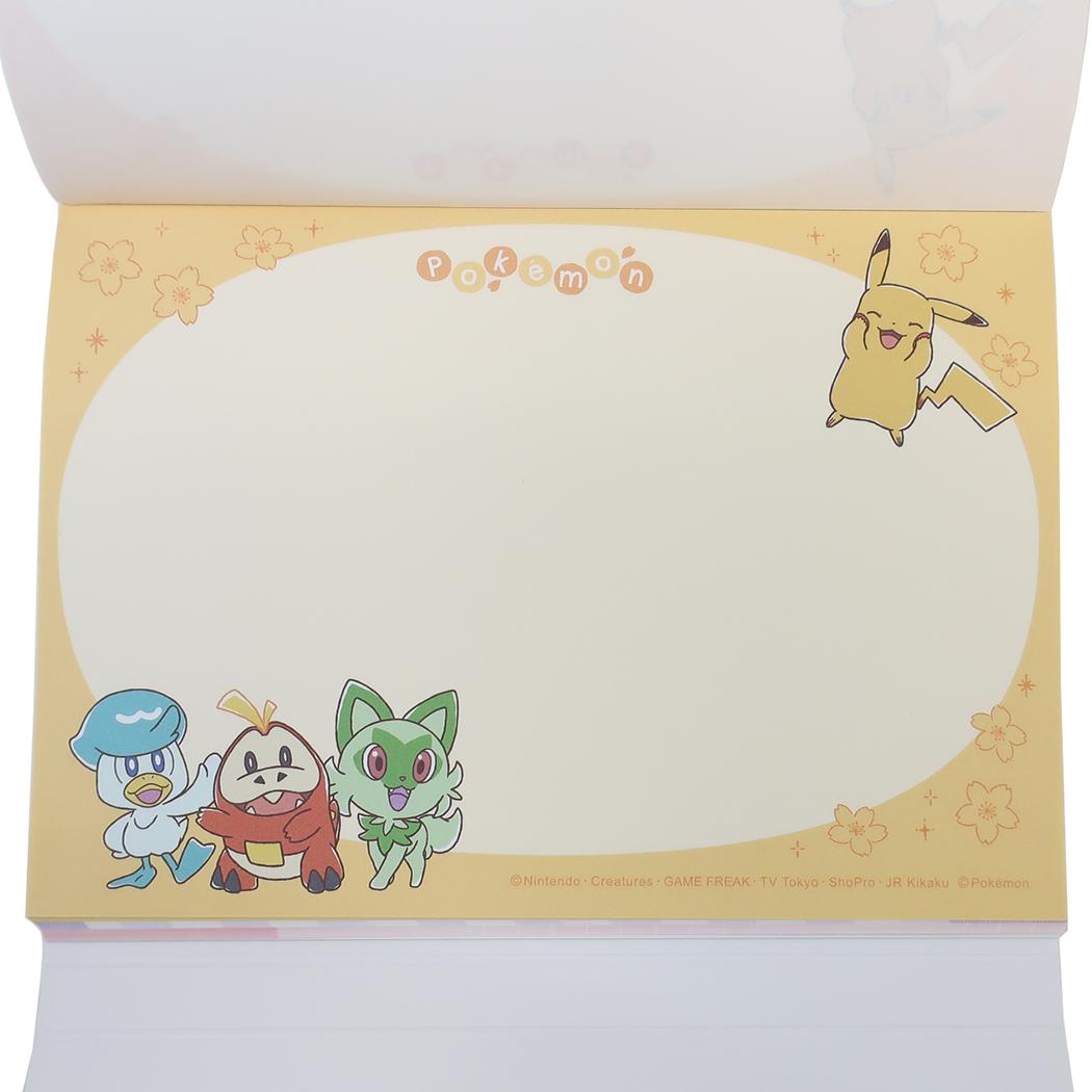 ポケットモンスター メモ帳 ダイカットカバー付きメモ サクラチラシ ポケモン カミオジャパン 新学期準備文具 キャラクター グッズ メール便可 シネマコレクション