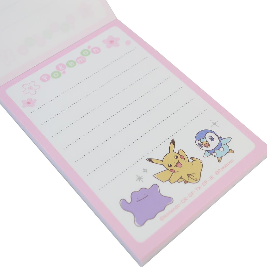 ポケットモンスター メモ帳 ミニメモ サクラチラシ ポケモン カミオジャパン 新学期準備文具 キャラクター グッズ メール便可 シネマコレクション