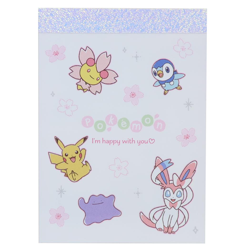 ポケットモンスター メモ帳 ミニメモ サクラチラシ ポケモン カミオジャパン 新学期準備文具 キャラクター グッズ メール便可 シネマコレクション