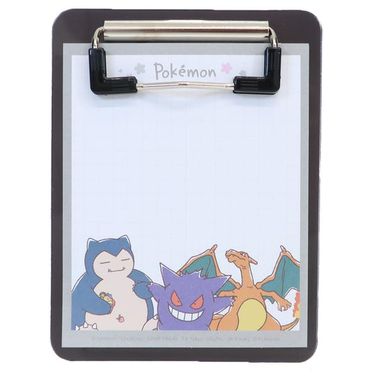 ポケットモンスター メモ帳 バインダーメモ サクラブラック ポケモン カミオジャパン 新学期準備文具 キャラクター グッズ メール便可 シネマコレクション