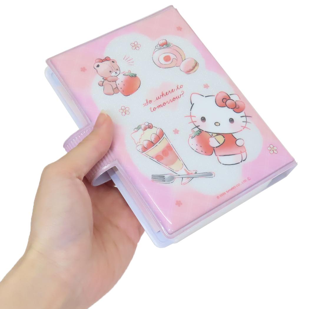 ハローキティ シール帳 シールバインダー サンリオ カミオジャパン シールシート シール交換帳 キャラクター グッズ シネマコレクション